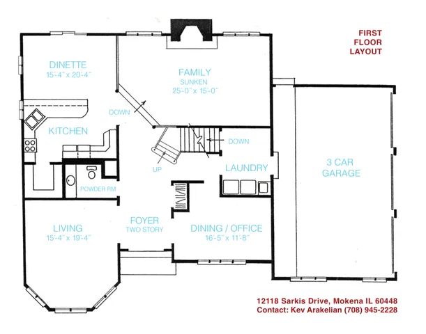 $699,900 | 12118 Sarkis Drive, Mokena, IL 60448