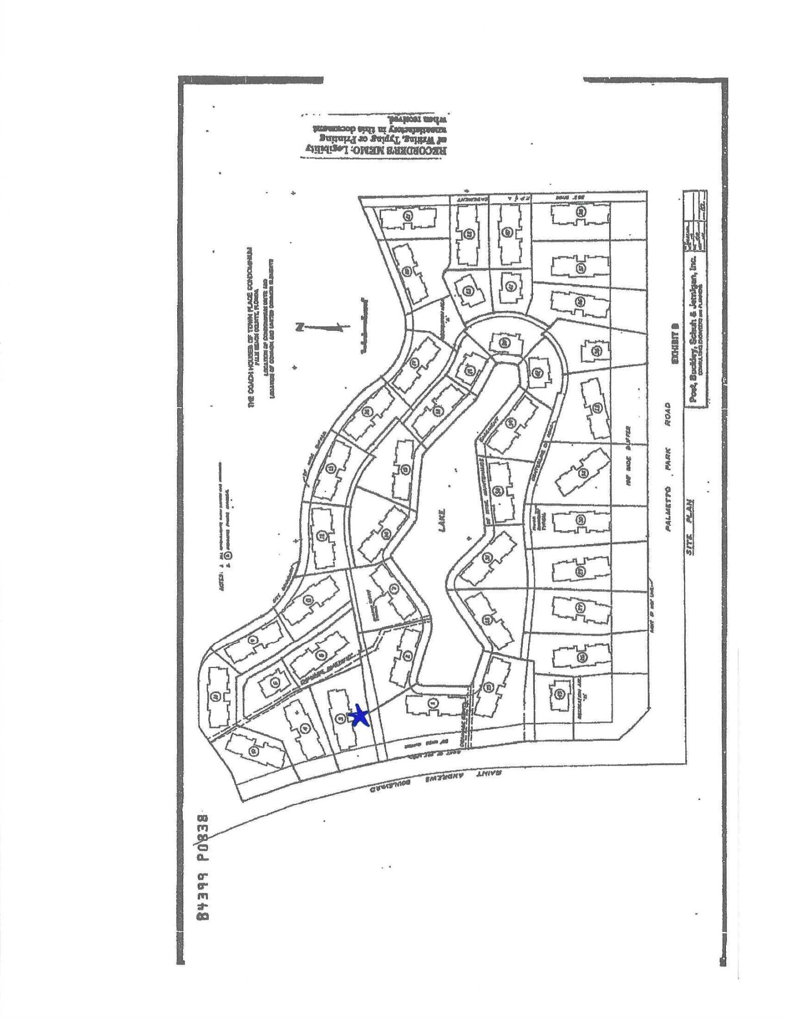 5520 Coach House Circle, Unit A Boca Raton, FL 33486 - Photo 62 of 101 zComunity site plan