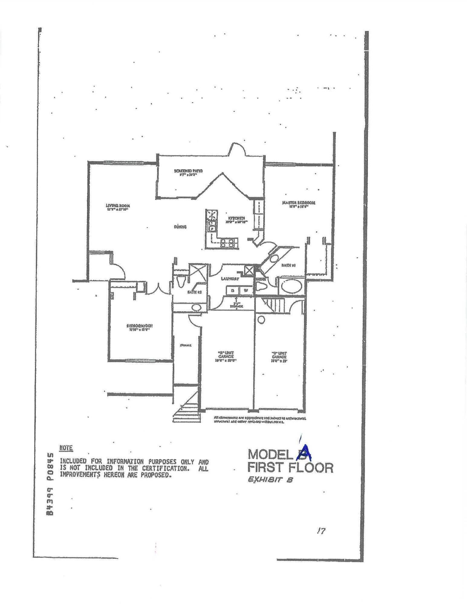 5520 Coach House Circle, Unit A Boca Raton, FL 33486 - Photo 101 of 101 zfloor plan