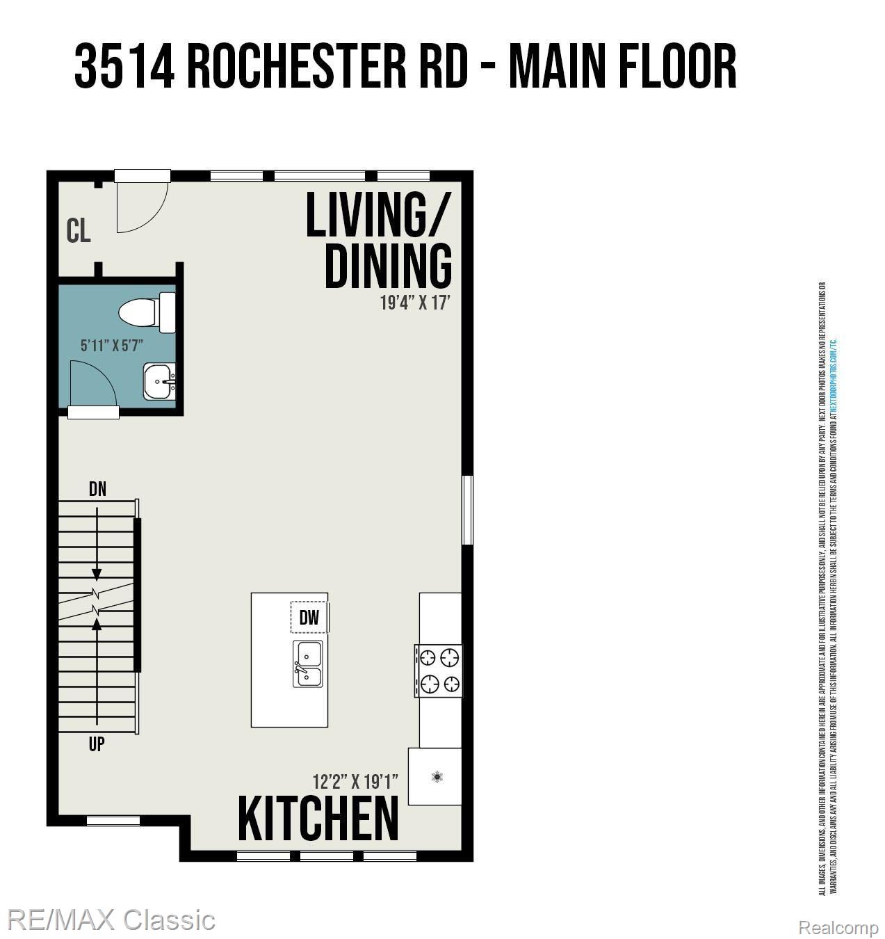 3514 South Rochester Road, Unit 12 Royal Oak, MI 48073 - Photo 28 of 29 Main Floor.jpg