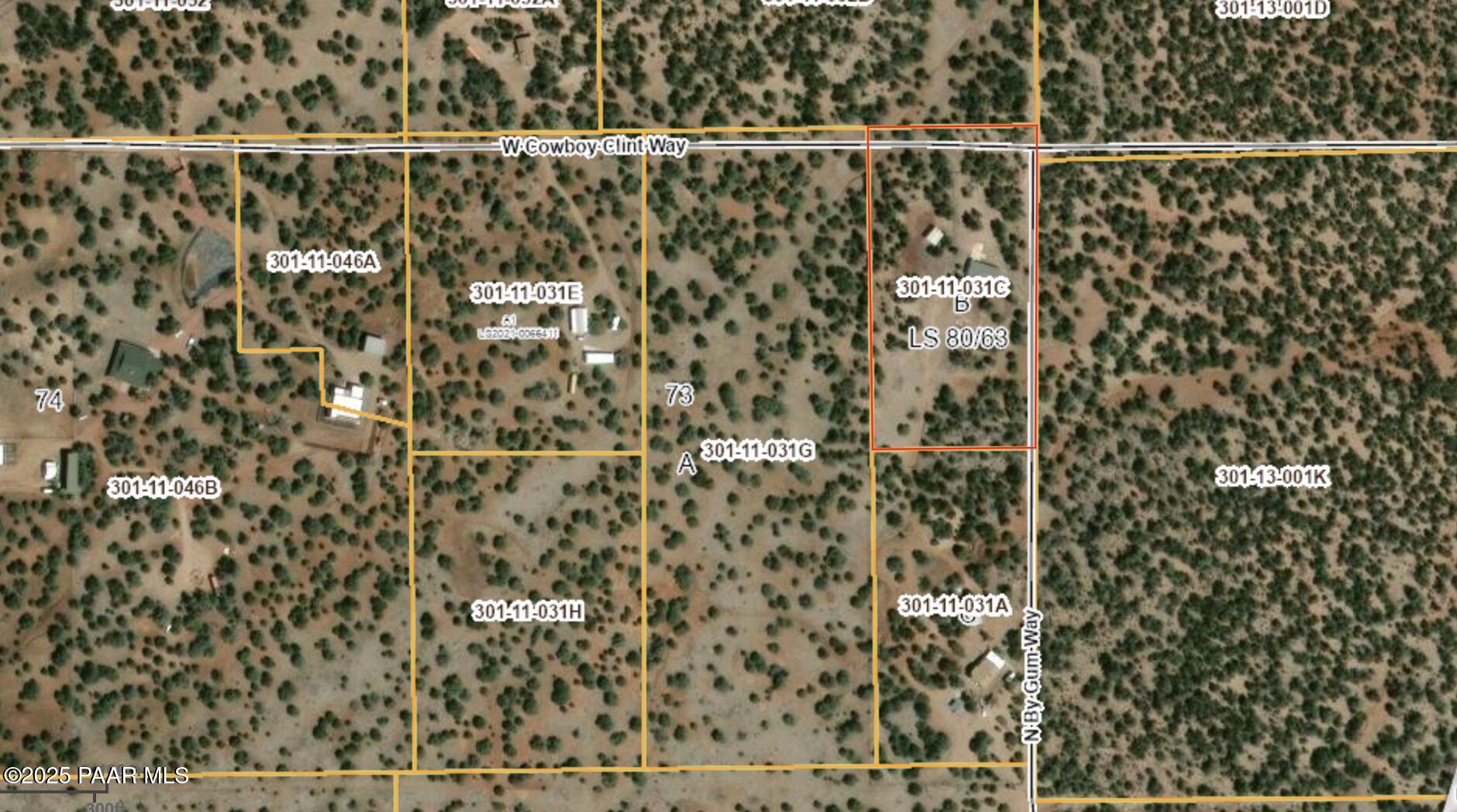 33015 Cowboy Clint Road Seligman, AZ 86337 - Photo 44 of 47 33015Cowboy Clint map