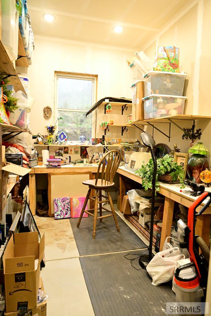 71 Lookout Circle Swan Valley, ID 83449 - Photo 92 of 97 Craft Room/Workshop - Air Conditioned and Heated