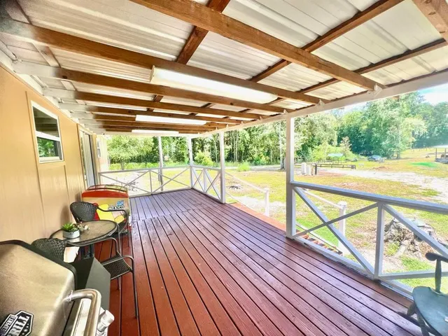 a kitchen with a stove and cabinets