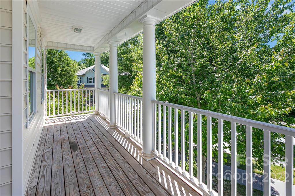 1000 Ridgehaven Road Waxhaw, NC 28173 - Photo 15 of 22 a view of balcony with wooden floor