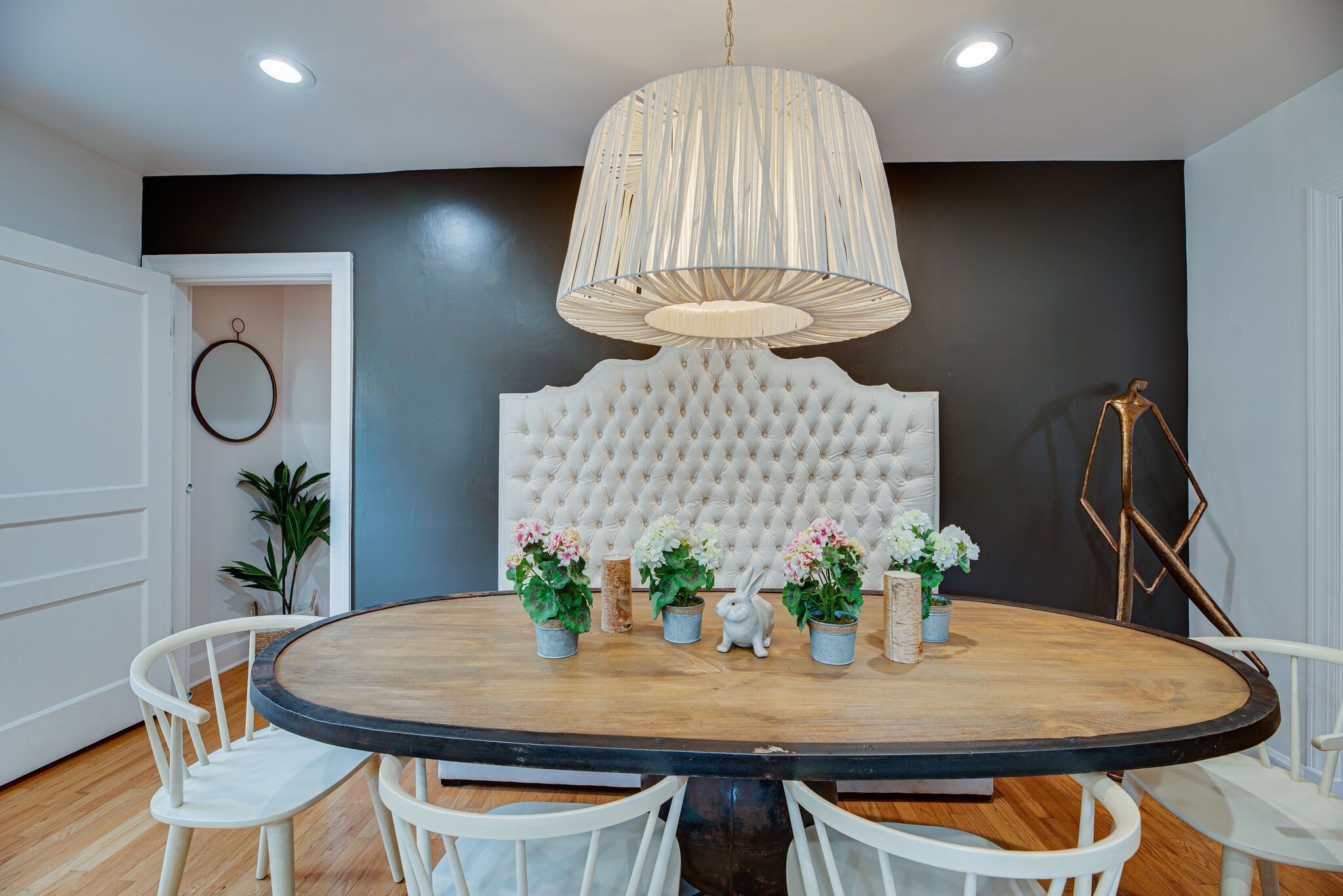 1715 Holly Street Nashville, TN 37206 - Photo 13 of 54 a view of a dining room with furniture and wooden floor