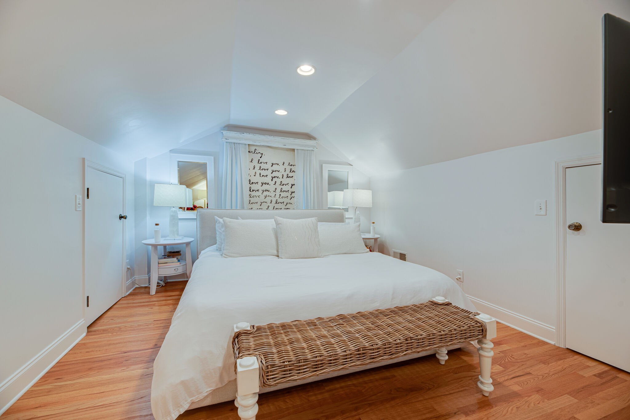 1715 Holly Street Nashville, TN 37206 - Photo 26 of 54 a bedroom with a bed and a night stand