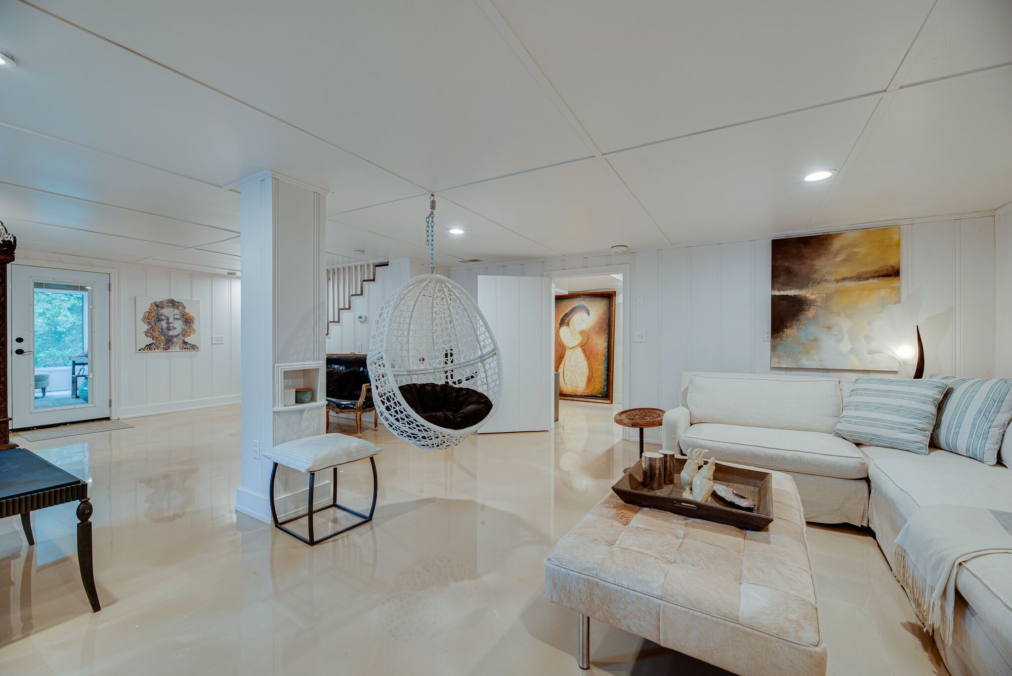 1715 Holly Street Nashville, TN 37206 - Photo 33 of 54 a living room with furniture a flat screen tv and window