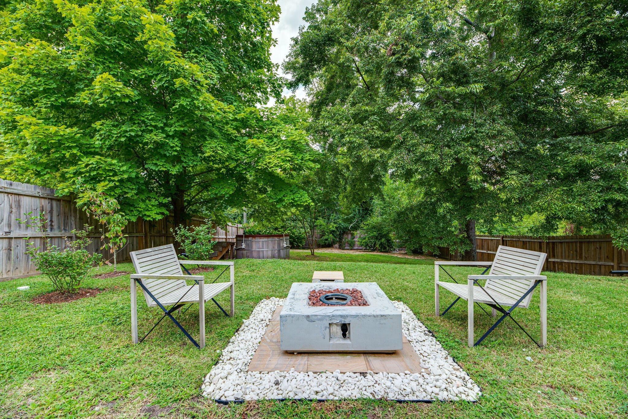 1715 Holly Street Nashville, TN 37206 - Photo 43 of 54 a view of a backyard with furniture and garden