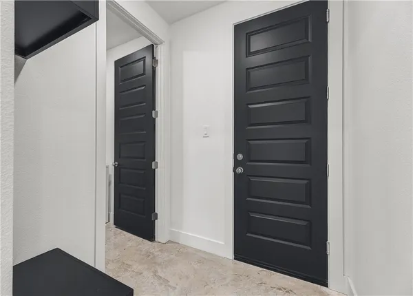 a view of closet area