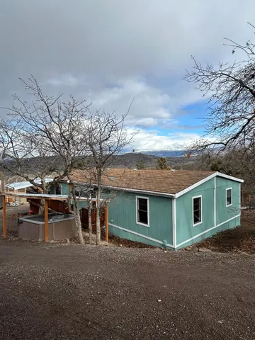 a view of a house with a outdoor space