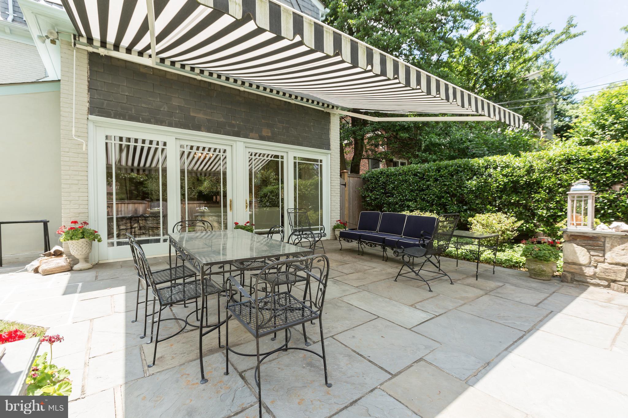 5023 Reno Road Northwest Washington, DC 20008 - Photo 24 of 26 Rear Terrace