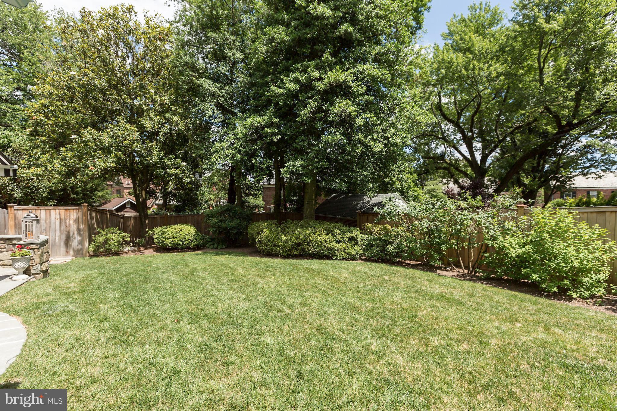 5023 Reno Road Northwest Washington, DC 20008 - Photo 25 of 26 Rear Grounds