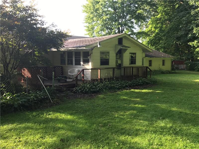 170 Schaller Road Transfer, PA 16154 - Photo 3 of 22 Back view with patio