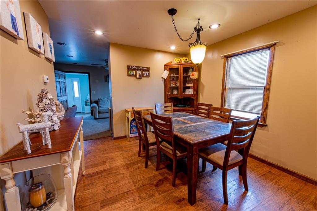 44 Rowe Street Rural Ridge, PA 15075 - Photo 8 of 25 a view of a dining room with furniture and wooden floor