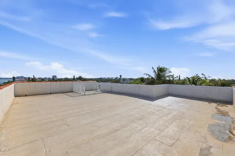 a view of a city and an ocean view