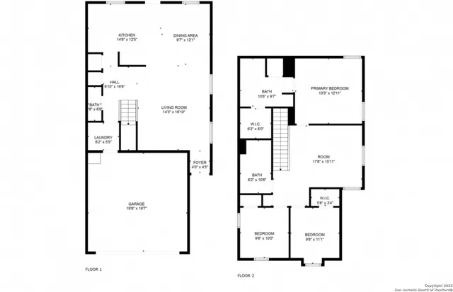 a view of backyard with a garden