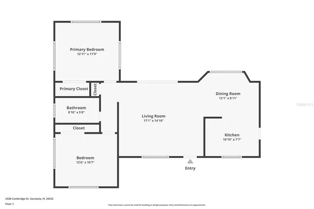 $315,000 | 3338 Cambridge Drive, Sarasota, FL 34232