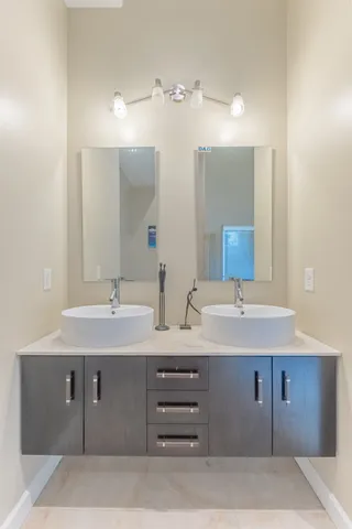 a view of a small space