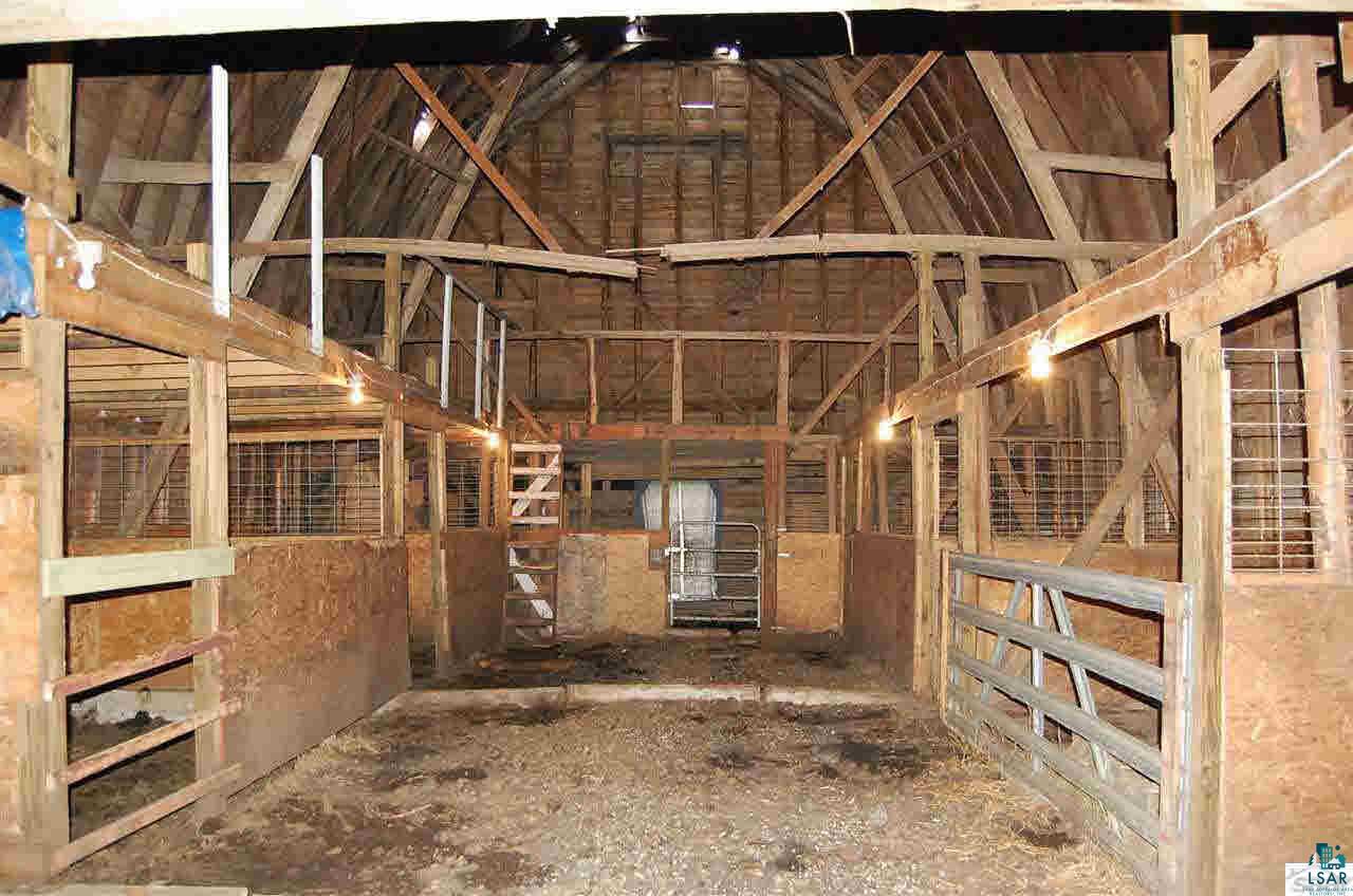 8937 South Meller Road Solon Springs, WI 54873 - Photo 24 of 25 Classic barn Interior
