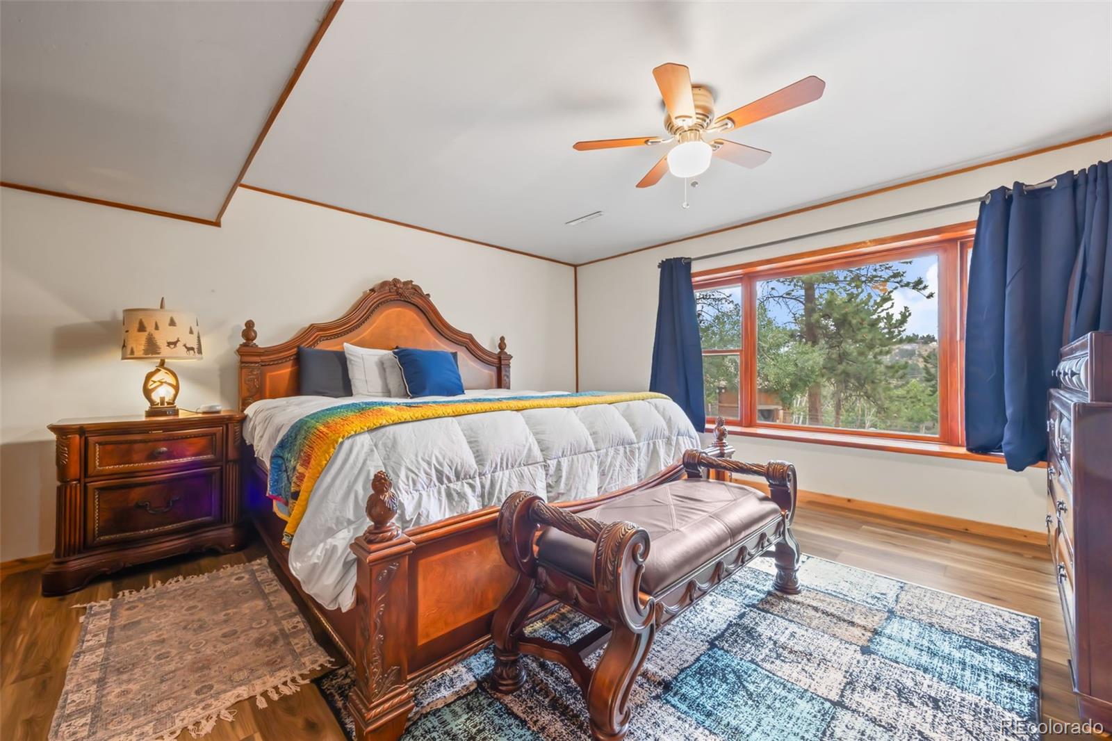 41 Yew Lane Bailey, CO 80421 - Photo 33 of 47 a bedroom with bed and window