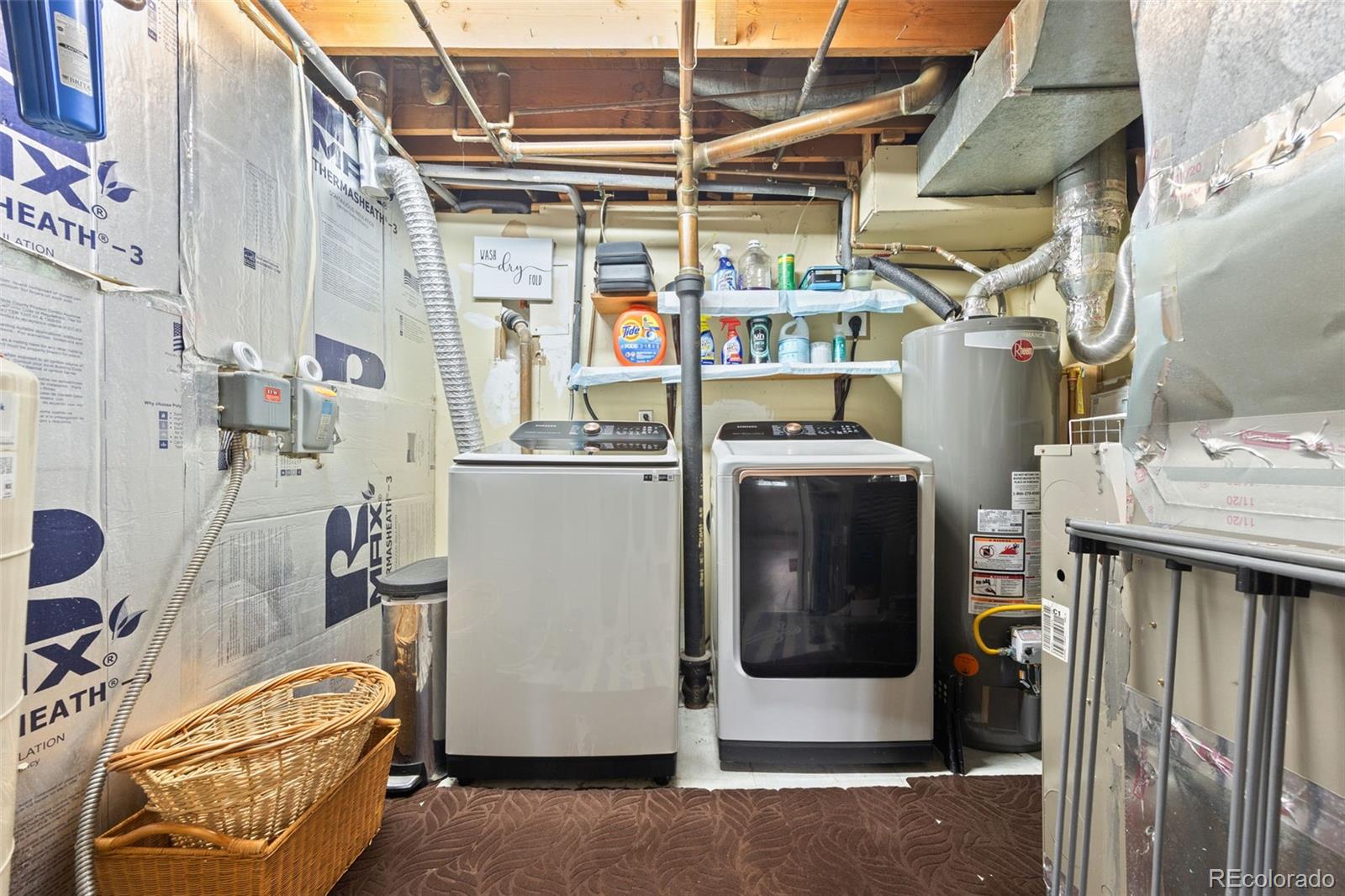 41 Yew Lane Bailey, CO 80421 - Photo 39 of 47 a utility room with multiple dryer and washer