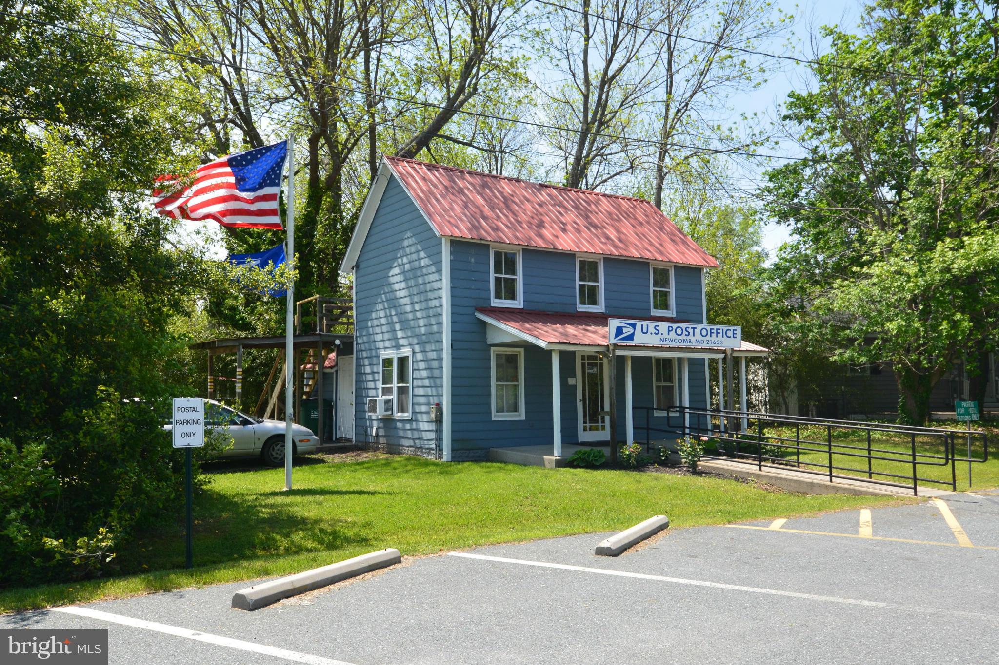 7414 Back Street Newcomb, MD 21653 - Photo 1 of 14 Post Office w/ 4 Talbot Cty parking spaces