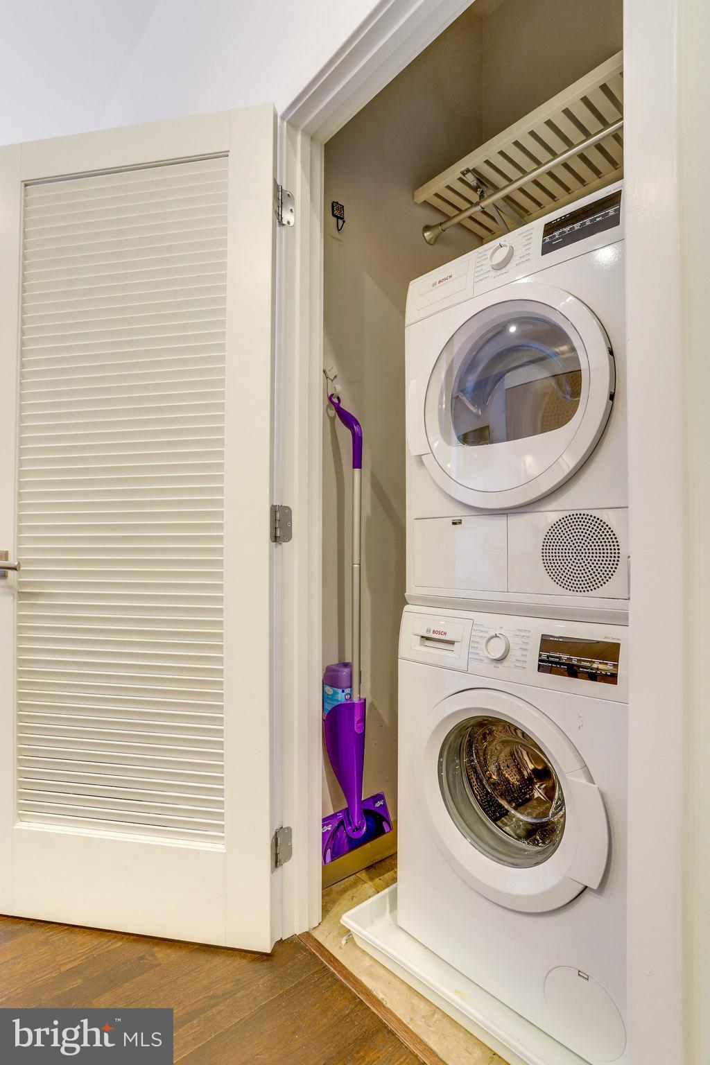 525 Water Street Southwest, Unit 223 Washington, DC 20024 - Photo 20 of 68 a utility room with dryer and washer