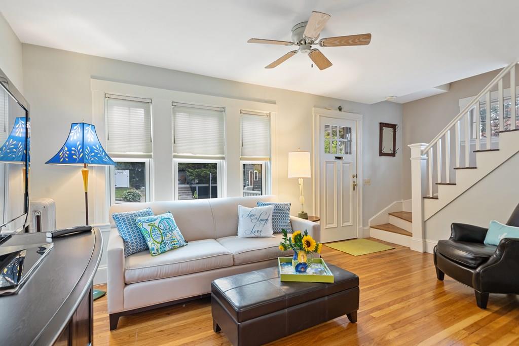 44 Sutherland Road Arlington, MA 02476 - Photo 5 of 21 a living room with furniture and a couch
