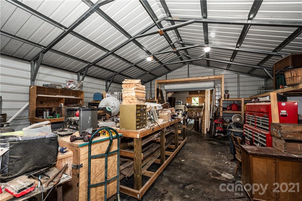 4638 Barrier Road Concord, NC 28025 - Photo 30 of 43 a view of a storage room with racks