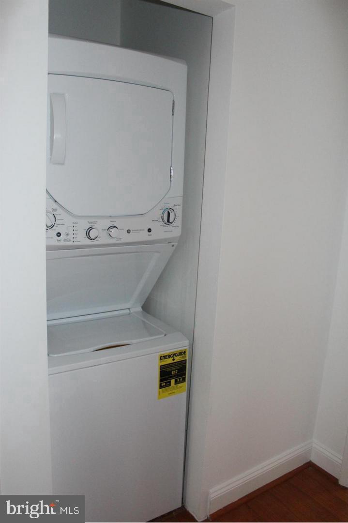 11 N Street Northwest Washington, DC 20001 - Photo 9 of 17 a utility room with dryer and washer