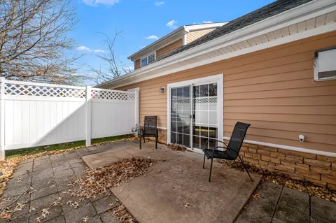 a area with tree in front of it