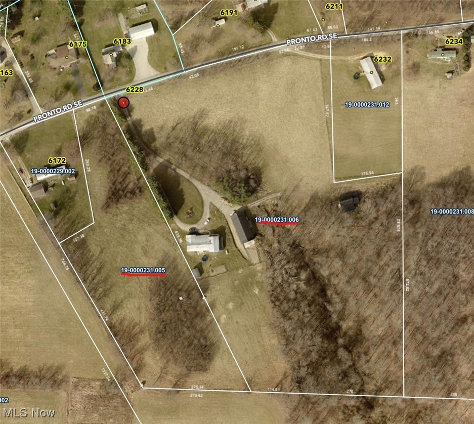 6228 Pronto Road Southeast Amsterdam, OH 43903 - Photo 31 of 31 Ariel view showing 2 parcels