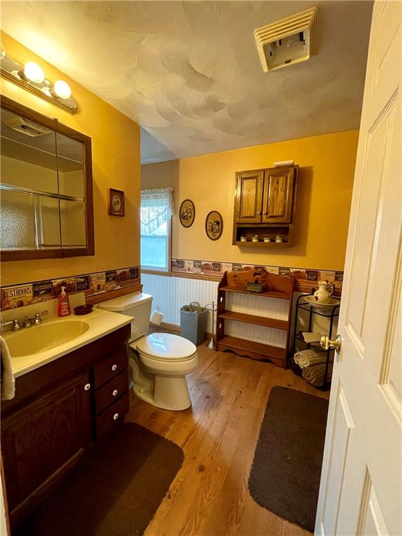 112 Mechling Road Kittanning, PA 16201 - Photo 8 of 25 a bathroom with a sink a toilet and mirror