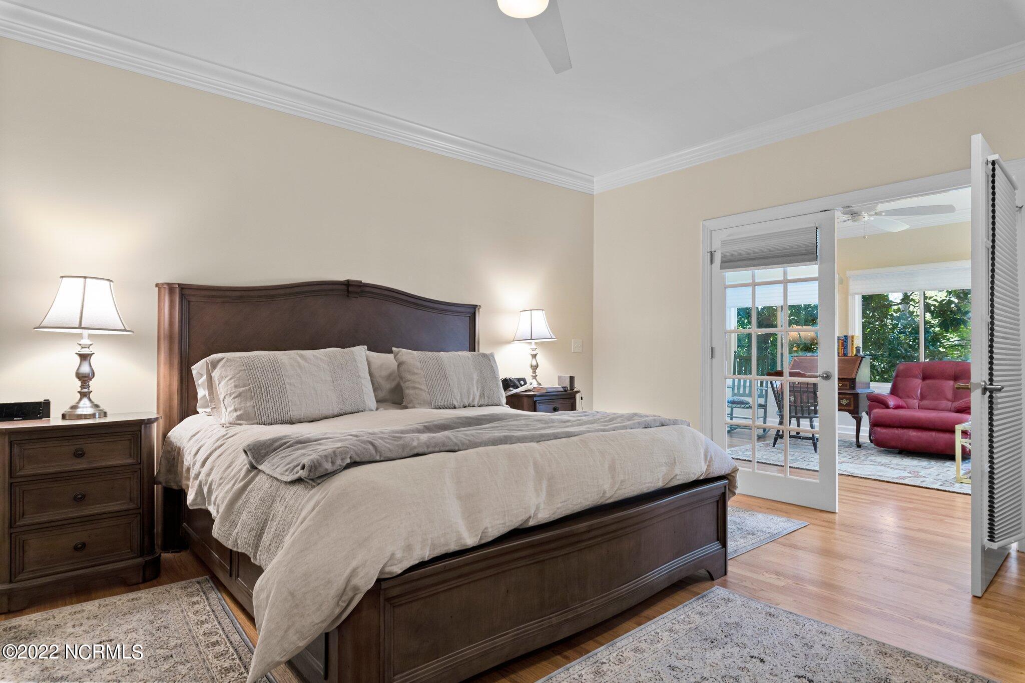155 Inverrary Road Pinehurst, NC 28374 - Photo 12 of 18 MASTER BEDROOM NEW OAK FLOORING