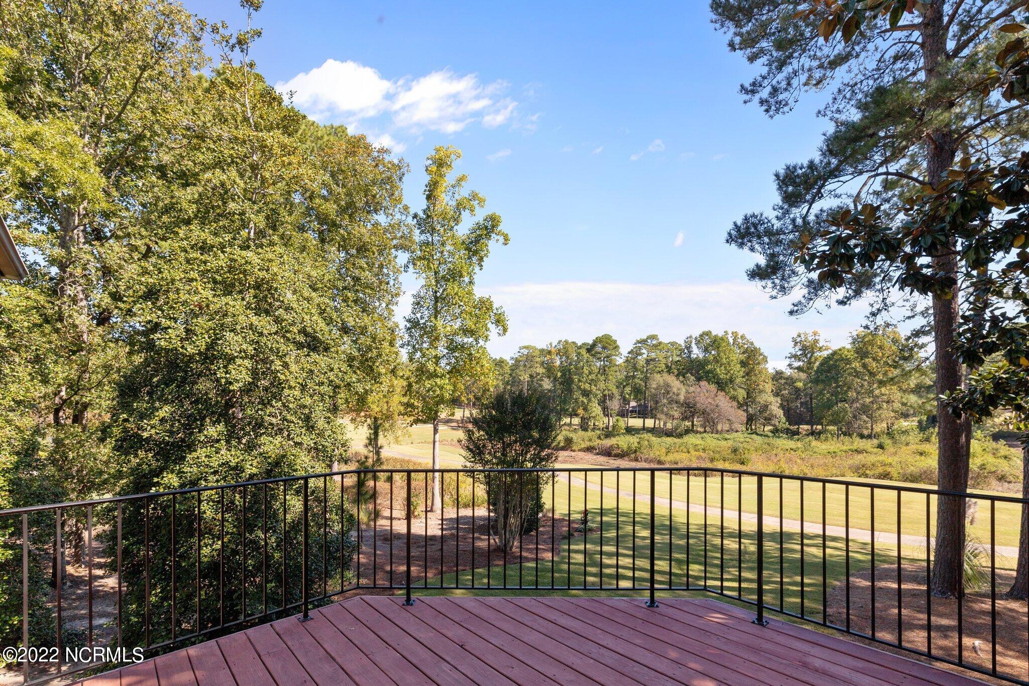 155 Inverrary Road Pinehurst, NC 28374 - Photo 3 of 18 GOLF VIEW FROM REAR DECK