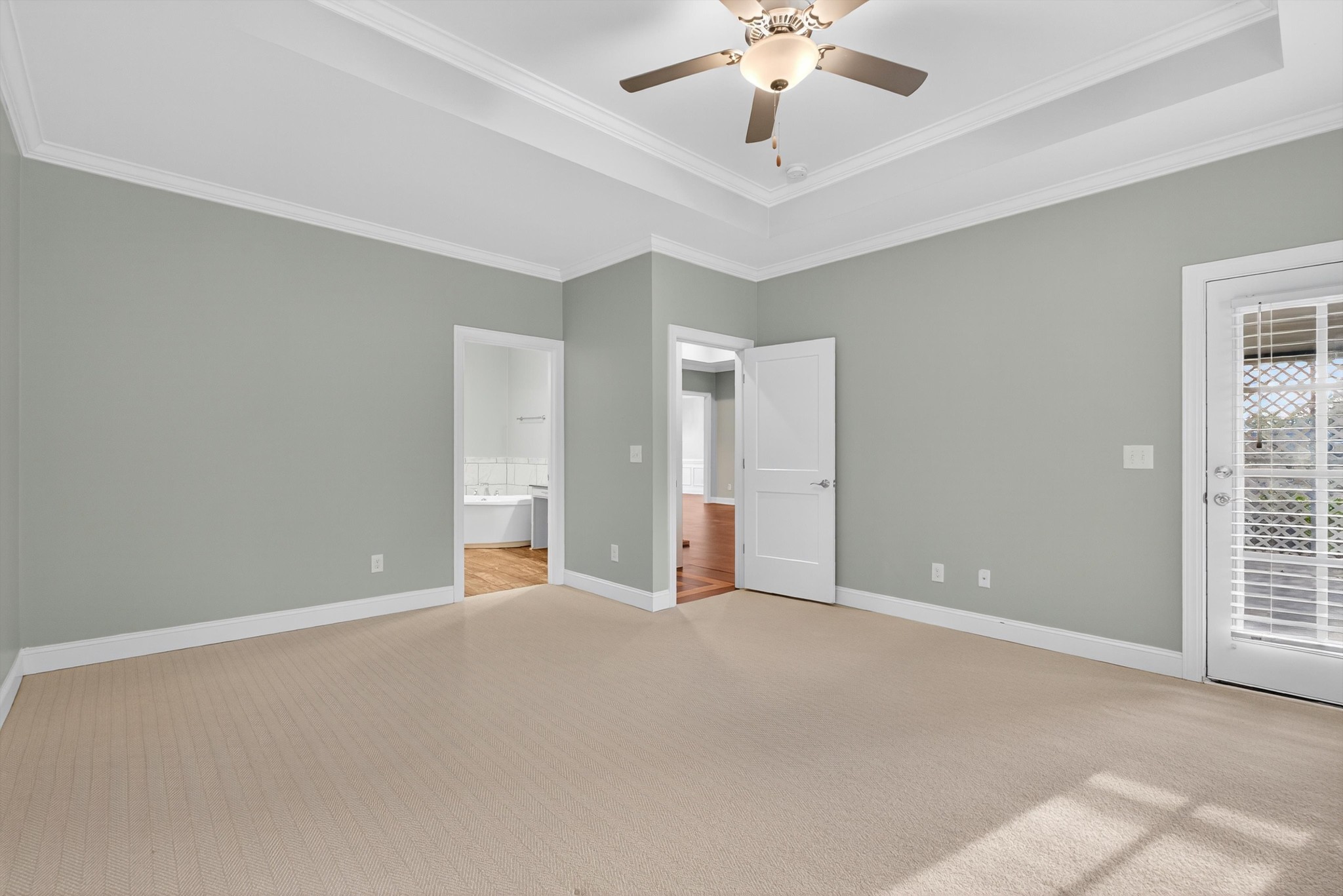 7401 Swindon Boulevard Fairview, TN 37062 - Photo 30 of 57 a view of an empty room with a chandelier fan