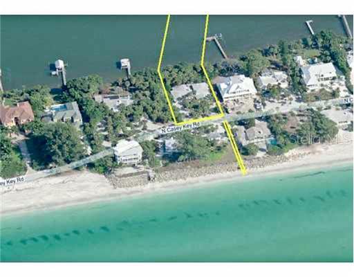 442 North Casey Key Road Osprey, FL 34229 - Photo 1 of 1 Aerial View