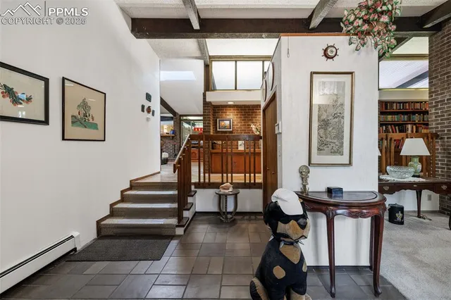 a gym hall with exercise machine