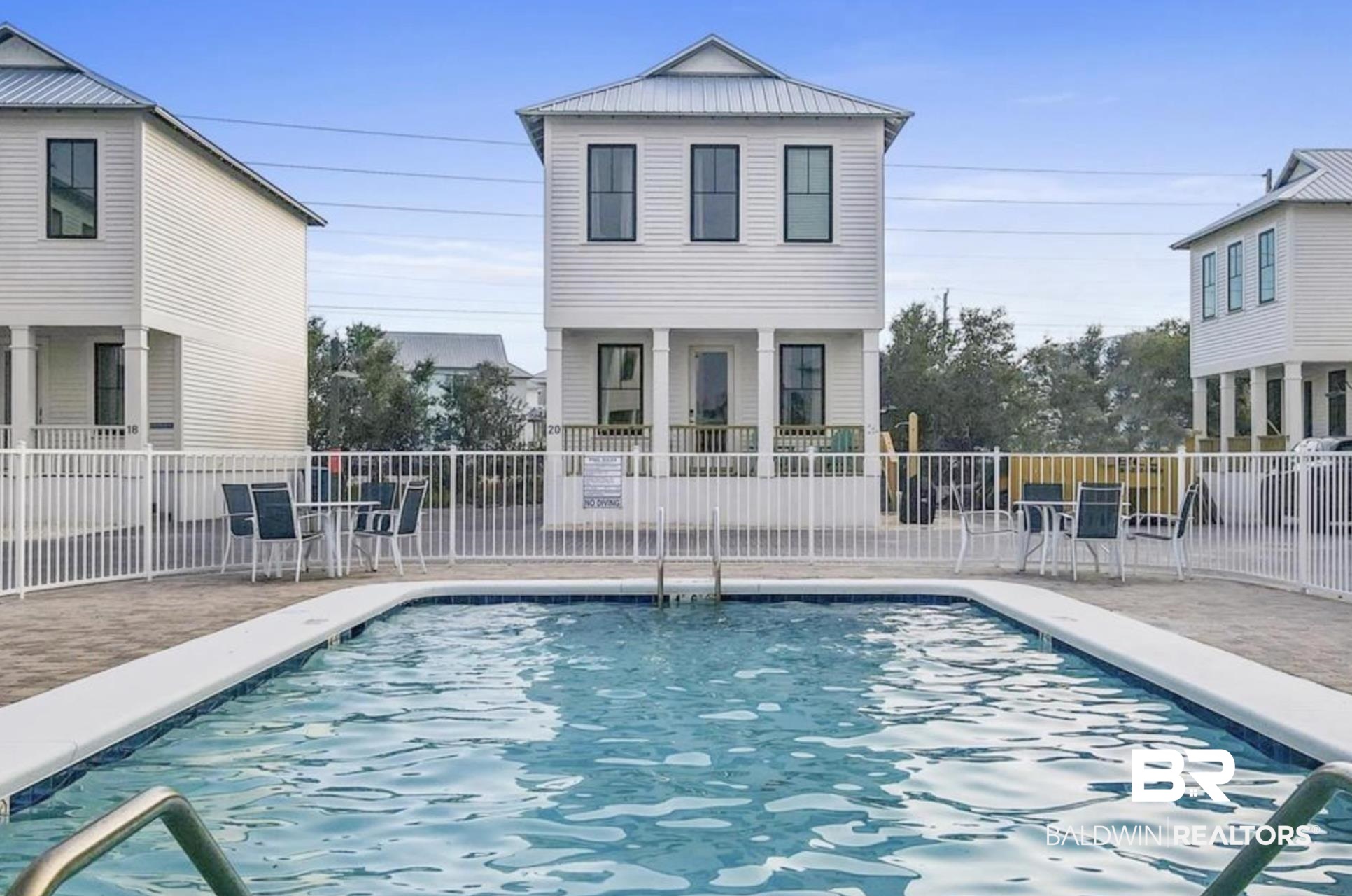 20 West Gate Orange Beach, AL 36561 - Photo 3 of 15 Back of property featuring a community pool