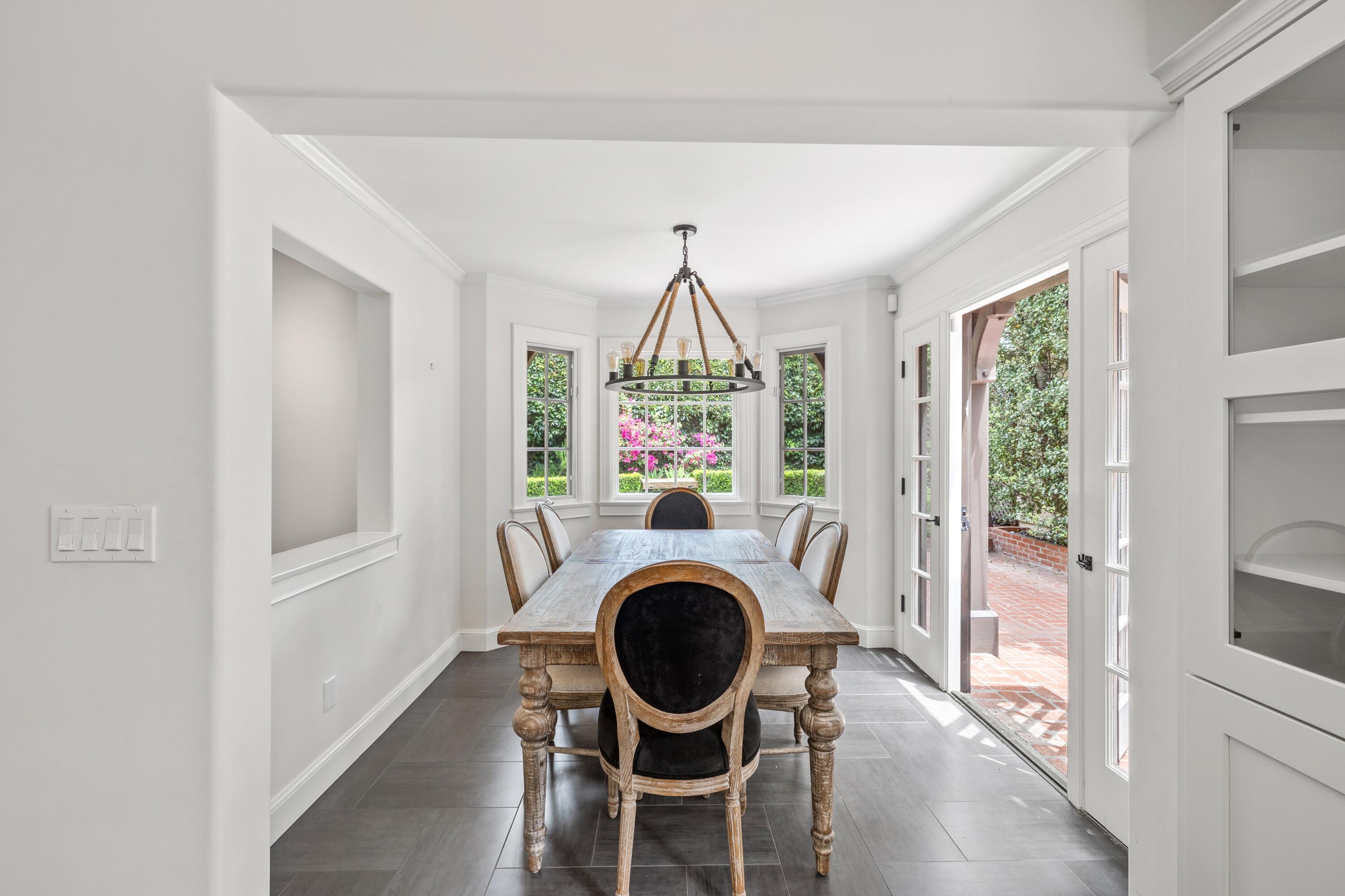 1284 Spring Road Santa Barbara, CA 93108 - Photo 8 of 33 a view of a hallway with washer and dryer