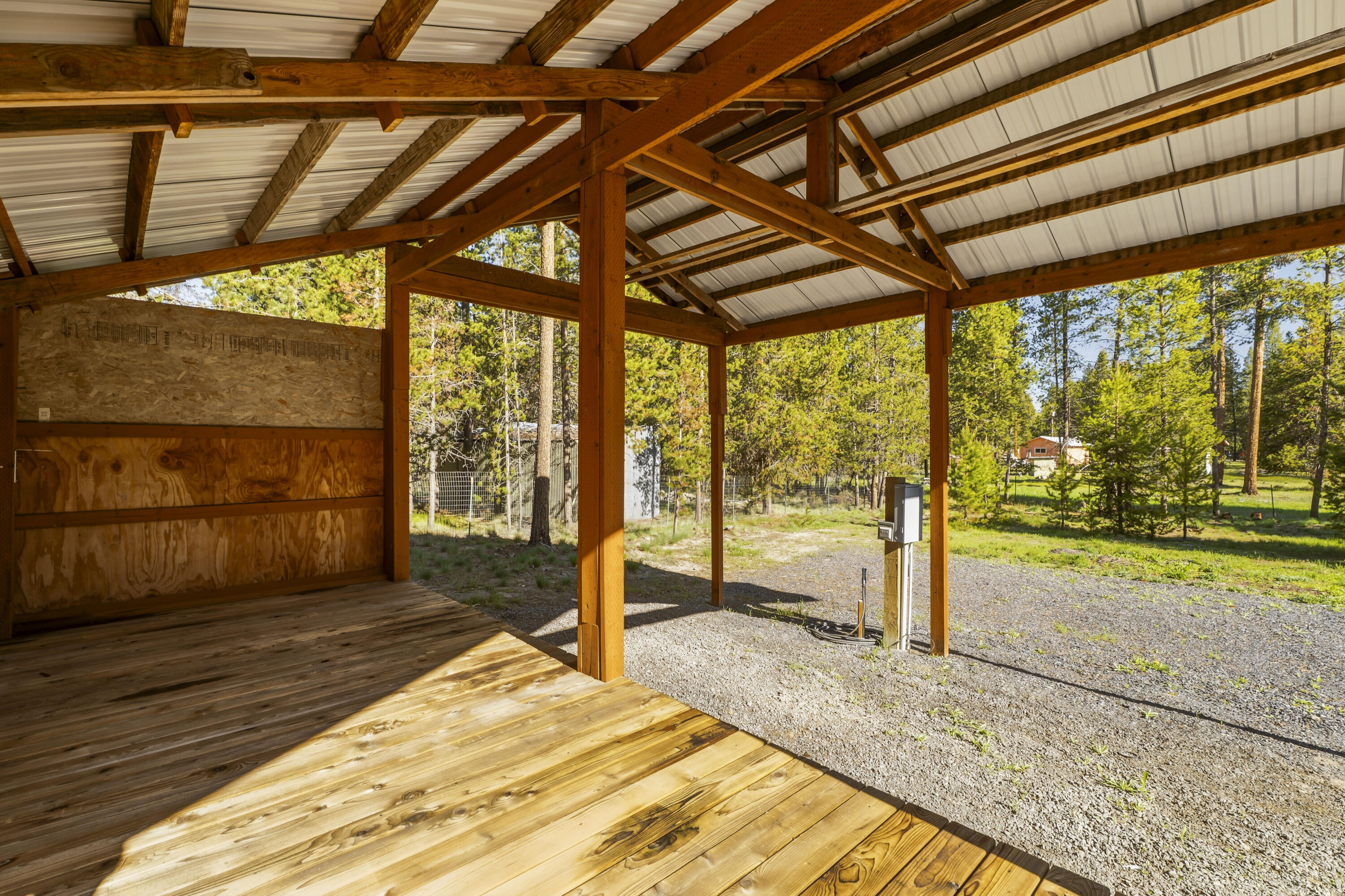 16050 Dick Road La Pine, OR 97739 - Photo 44 of 59 a view of a backyard of the house