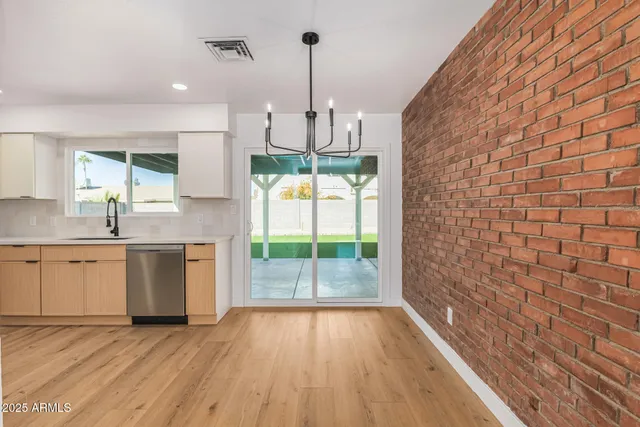 a bathroom with a sink and a shower