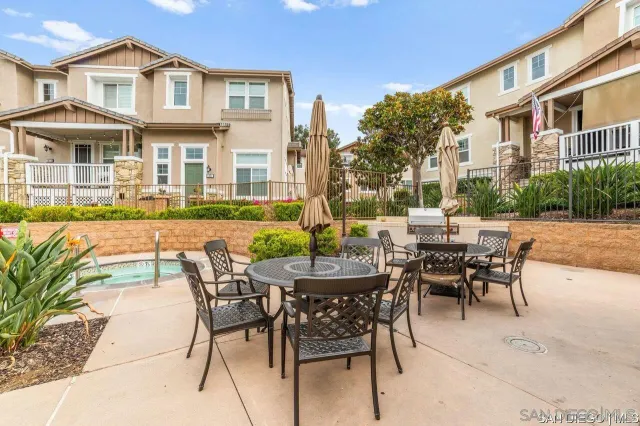 a view of a city with an ocean