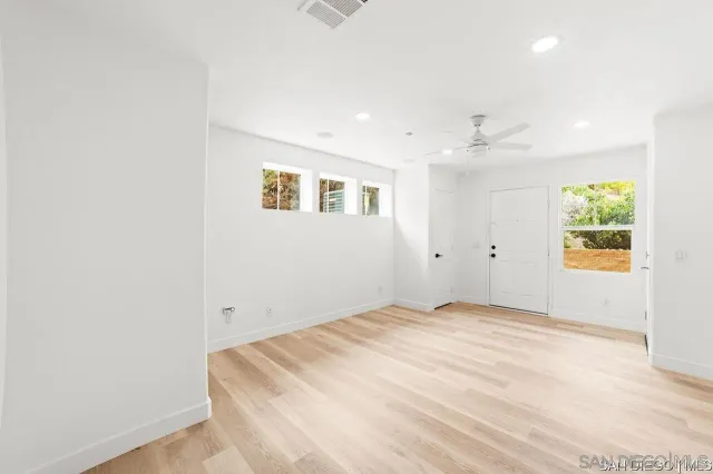 a view of empty room with window