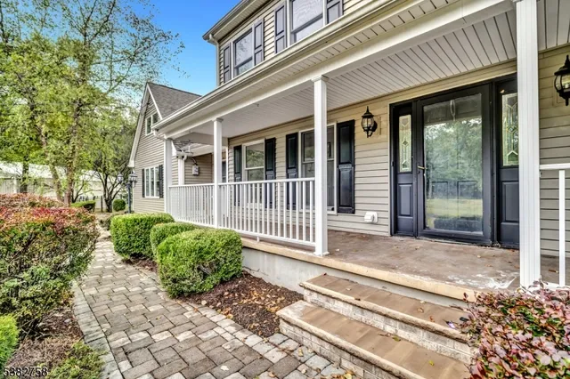 a view of a house with a garden