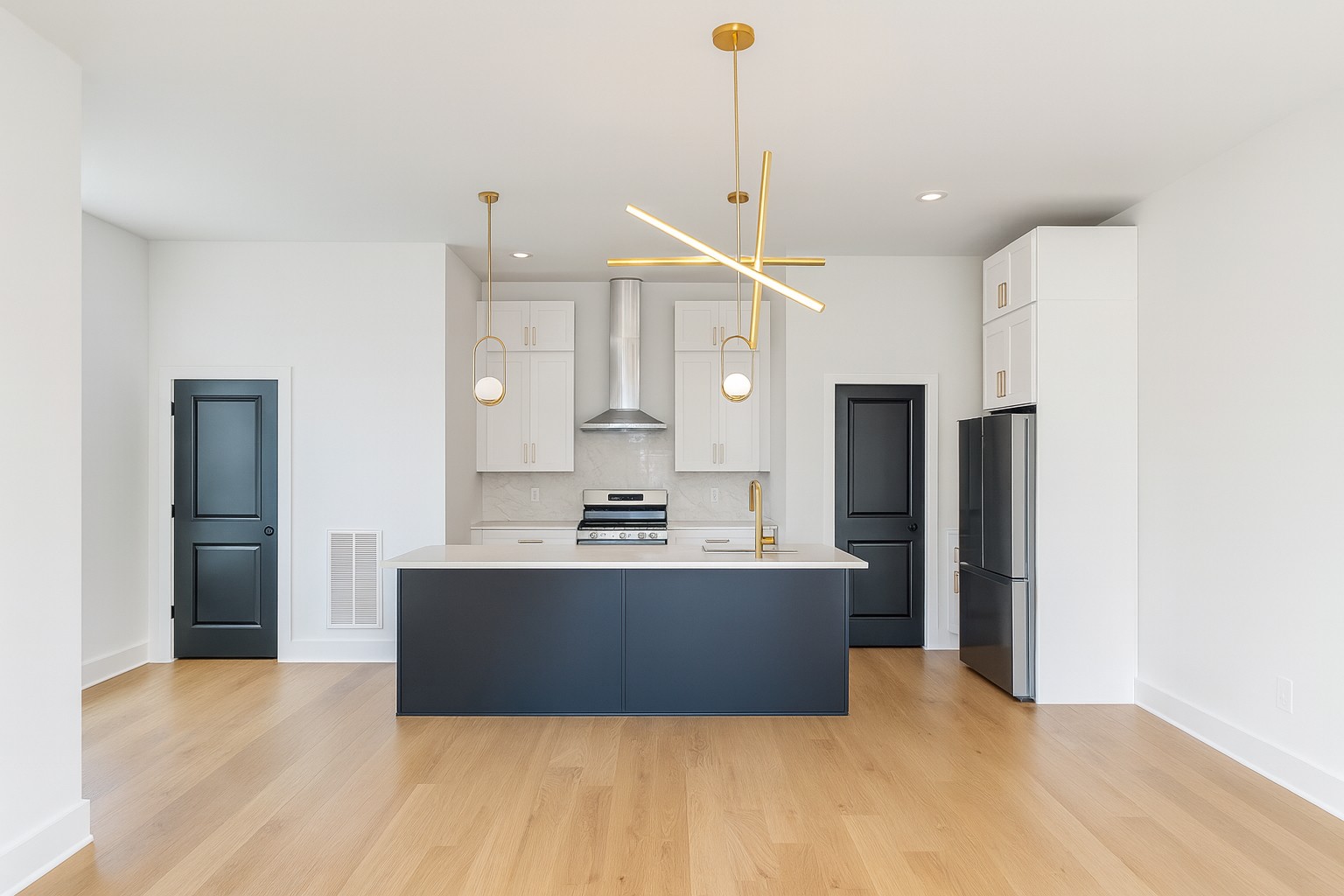 604 Inverness Avenue, Unit A Nashville, TN 37204 - Photo 4 of 18 a view wooden floor and kitchen counter top space