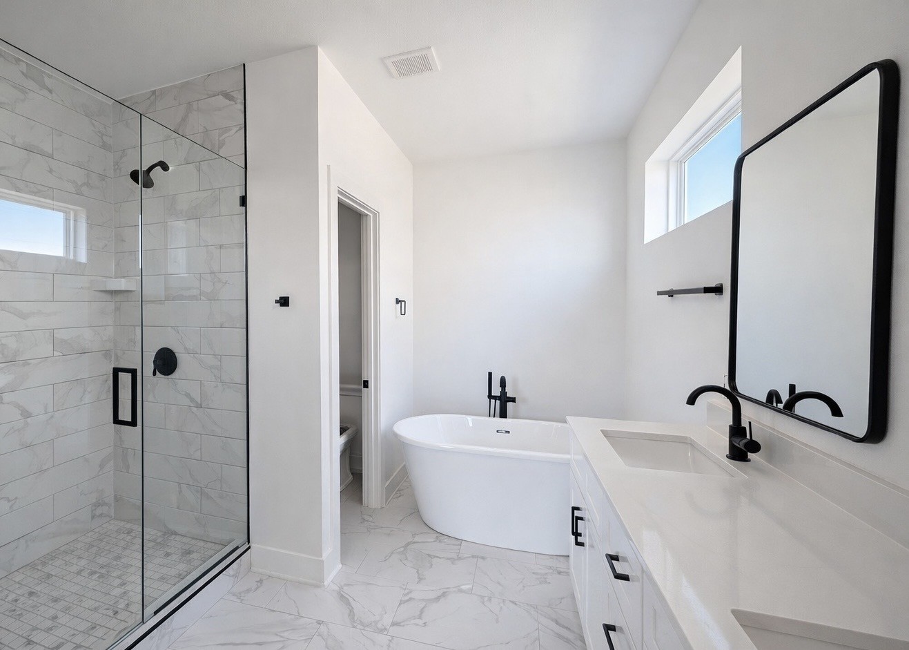 604 Inverness Avenue, Unit A Nashville, TN 37204 - Photo 10 of 18 a bathroom with a sink and a mirror