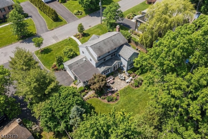 49 Hilltop Road Short Hills, NJ 07078 - Photo 34 of 34 an aerial view of a house with a yard