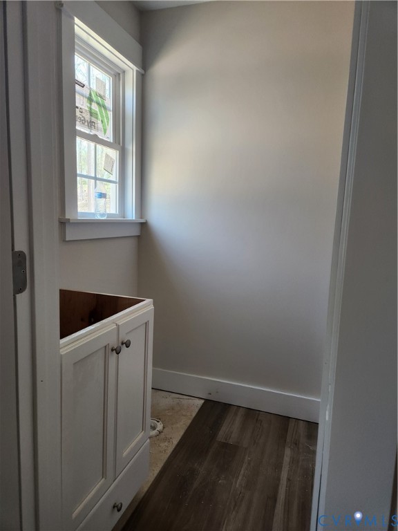 5081 Nomini Hall Road Hague, VA 22469 - Photo 16 of 21 a view of a kitchen with wooden floor and windows