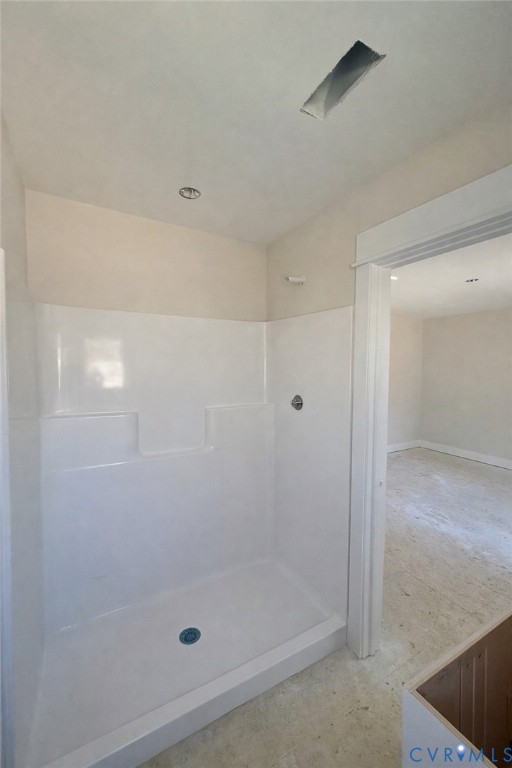 5081 Nomini Hall Road Hague, VA 22469 - Photo 17 of 22 a bathroom with a shower